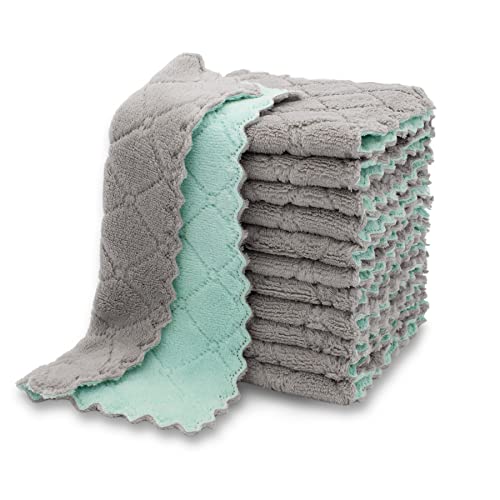 Clean & Green: The Ultimate Review of Kimteny’s Super Absorbent Coral Velvet Dish Towels