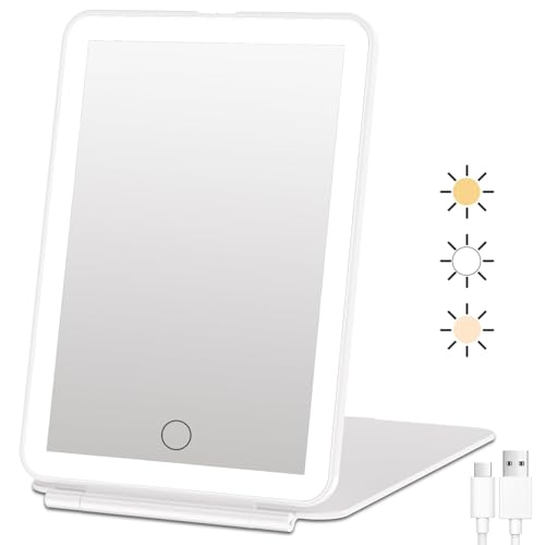 Glow On-the-Go: Unveiling the Glamour of the FUNTOUCH Portable LED Makeup Mirror