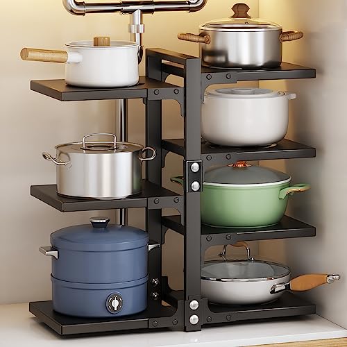 Maximize Your Kitchen Space: The Ultimate Guide to CASONNIK's 7-Tier Pan Organizer Rack