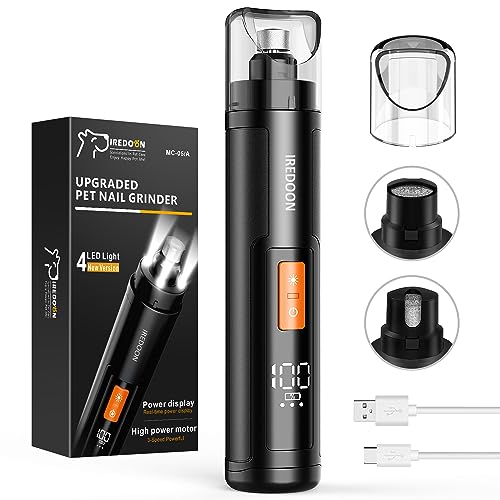 Say Goodbye to Stressful Nail Trims: The Ultimate Dog Nail Grinder for a Painless Grooming Experience!