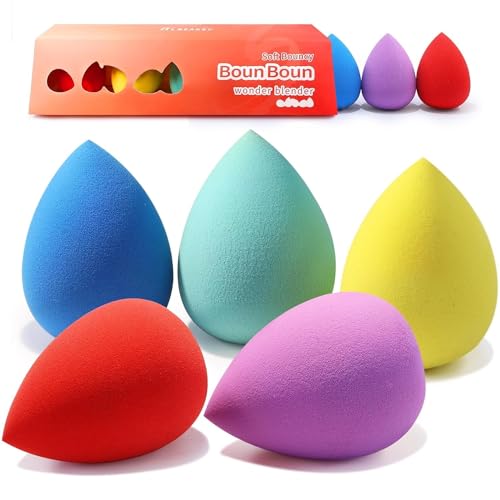 Blend Like a Pro: Exploring the Magic of BEAKEY's Latex-Free Makeup Sponge Set