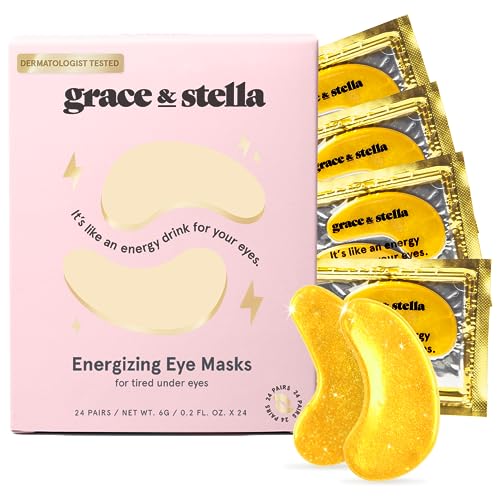 Brighten Up: A Review of Grace & Stella's Luxe Under Eye Masks for Radiant Holiday Gifting!