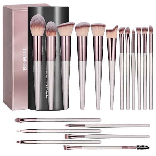 Elevate Your Glam Game: The Ultimate Review of the BS-MALL 18-Piece Makeup Brush Set
