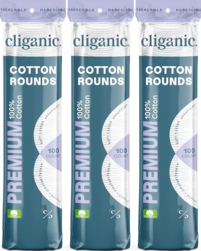 Flawless Skin Awaits: Why Cliganic's Premium Cotton Rounds are the Ultimate Makeup Remover Solution!