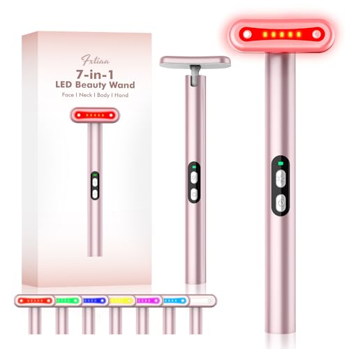 Glow Up at Home: Discover the Magic of the 7-Color LED Facial Light Therapy Wand