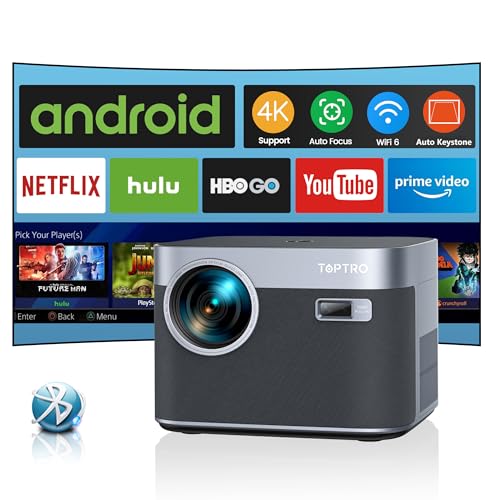 Illuminate Your Entertainment: A Deep Dive into the 10000 Lumens TOPTRO WiFi Bluetooth Projector