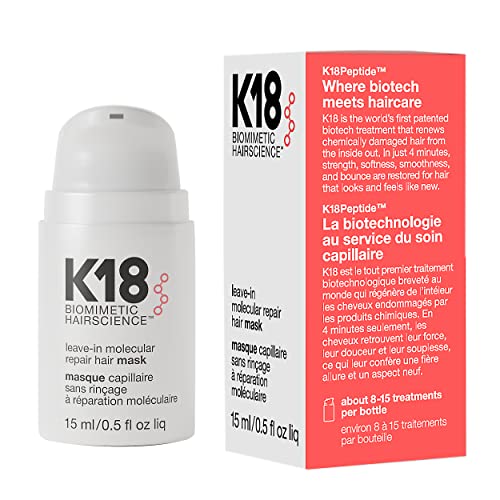 Transform Your Tresses: The K18 Hair Biomimetic Leave-In Miracle Mask Revealed!