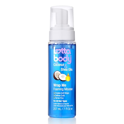 Unleash Your Curls: The Magic of Lottabody's Coconut Oil and Shea Foaming Mousse!
