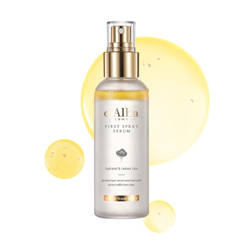 Unleash Your Glow: The Magic of d'alba's Vegan Truffle First Spray Serum!
