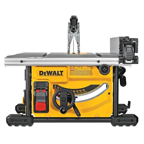 Power Meets Precision: A Deep Dive into the DEWALT 8-1/4 Inch Table Saw for Jobsite Mastery