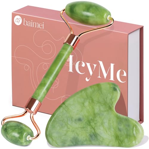 Glow Up Your Skincare Routine: Unveiling the BAIMEI IcyMe Gua Sha & Jade Roller Duo