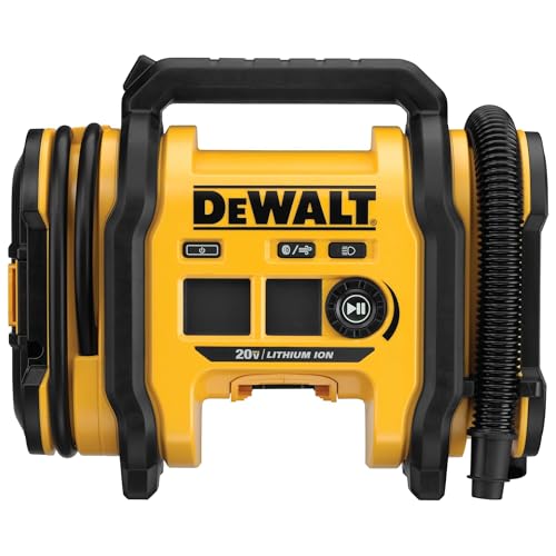 Inflate Your Adventure: Unleashing the Power of the DEWALT 20V MAX* Cordless Tire Inflator