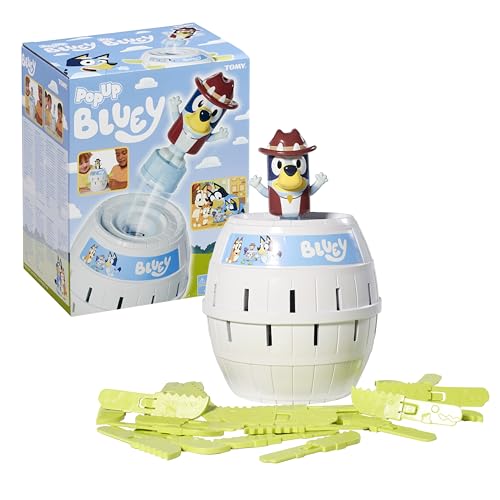 Leap Into Fun: Discovering the Joy of TOMY Games' Pop Up Bluey for Family Game Night!