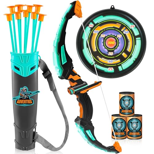 Unleash Adventure: The JOYIN Kids Bow and Arrow Set Lights Up Fun for Young Archers!