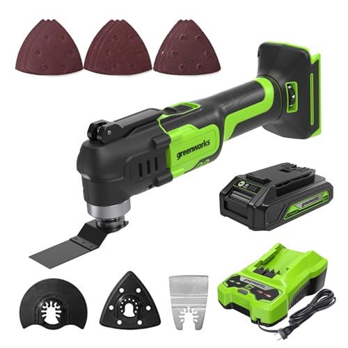 Unleash Your Creativity: The Greenworks 24V Cordless Multi Tool Redefines Versatility with Power and Precision