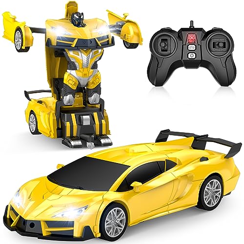 Unleash the Fun: Transforming Remote Control Cars that Turn into Exciting Robots!