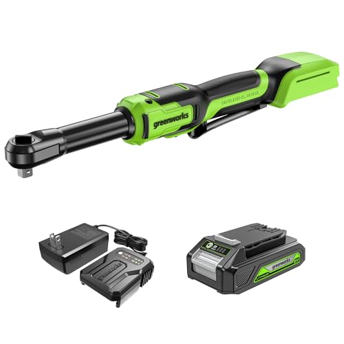 Unleash the Power: A Deep Dive into the Greenworks 24V Brushless Cordless Ratchet Wrench Set