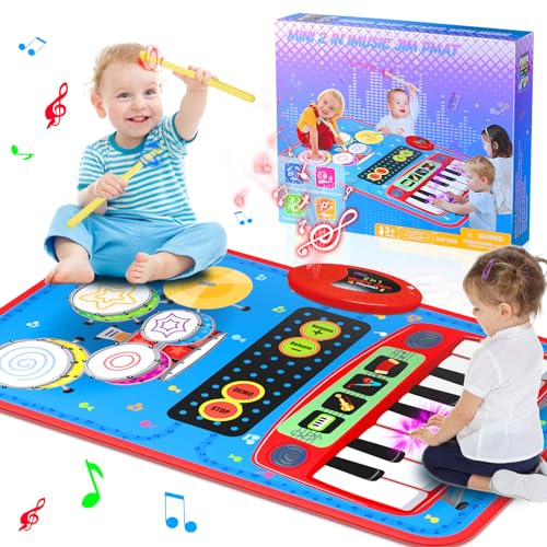 Unleashing Creativity: The Ultimate 2-in-1 Musical Mat for Little Musicians!