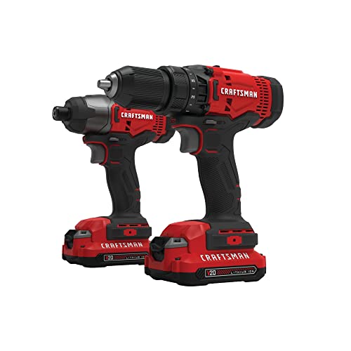 Unlock Your DIY Potential: A Deep Dive into the CRAFTSMAN V20 MAX Cordless Drill and Impact Driver Combo
