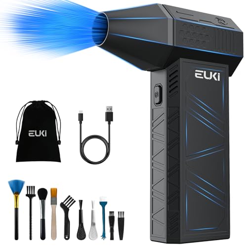 Breathe Easy: The EUKI Electric Air Duster Revolutionizes Your Cleaning Routine!