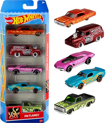 Rev Up Your Playtime: A Thrilling Review of Hot Wheels' 5-Pack Die-Cast Toy Cars