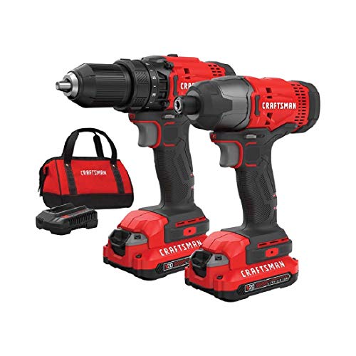 Unleash Your DIY Potential: A Comprehensive Review of the CRAFTSMAN V20 MAX Cordless Drill and Impact Driver Combo