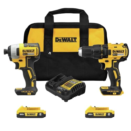 Unleashing Power: A Review of the DEWALT 20V MAX Cordless Drill and Impact Driver Combo