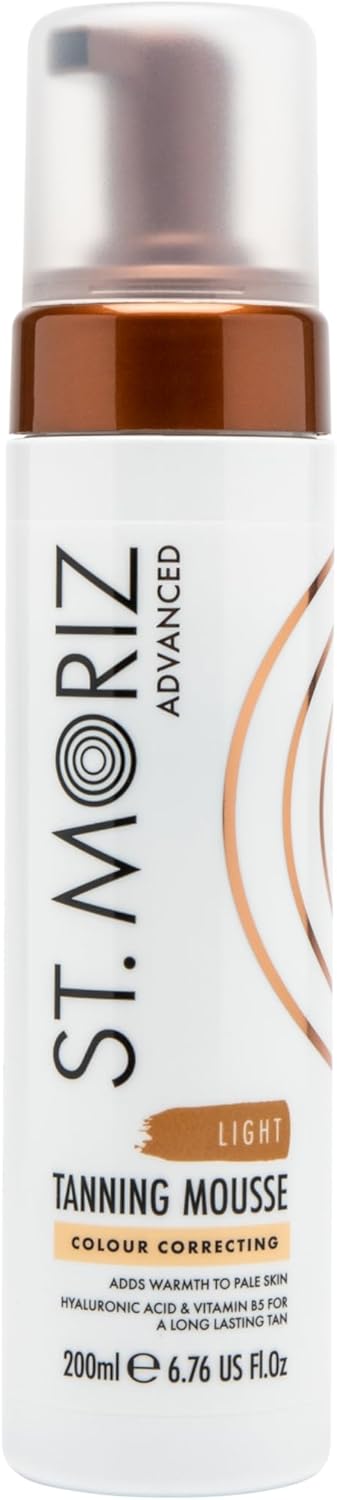 Achieve Flawless Glow: St Moriz Advanced Colour Correcting Tanning Mousse Review