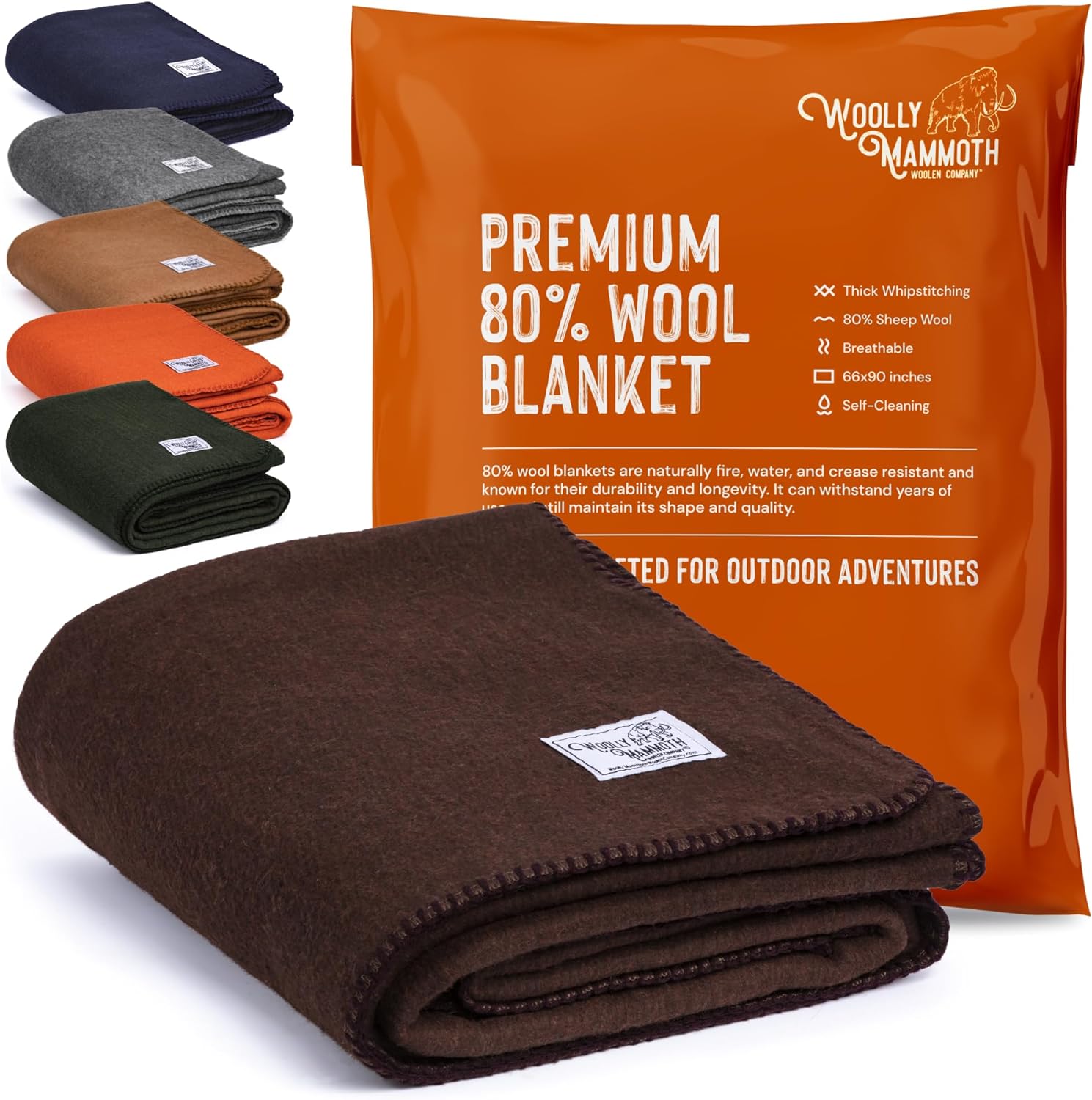 Cozy Up with the Woolly Mammoth Merino Wool Blanket: Your Perfect Outdoor Companion!