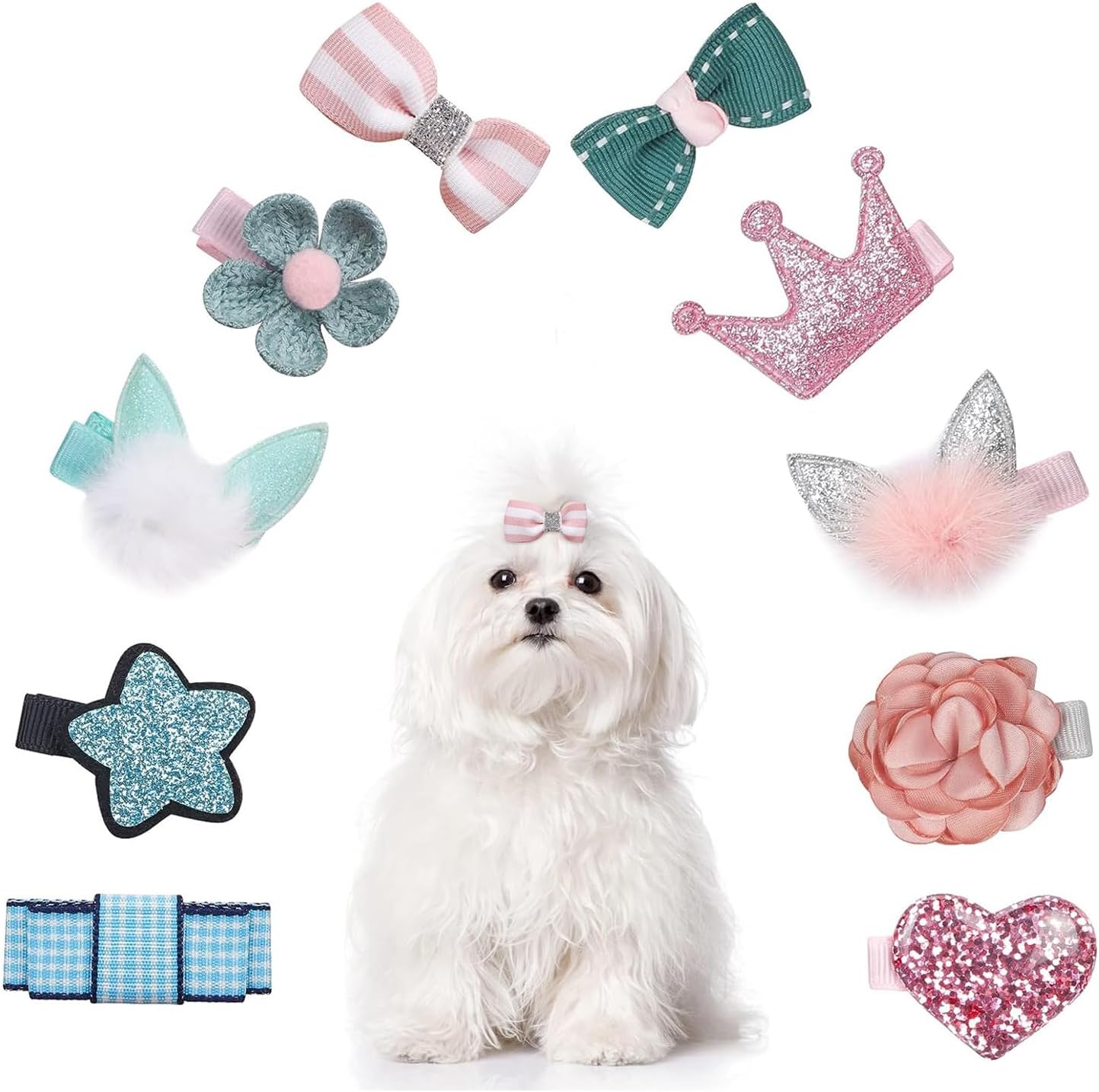 Cute & Stylish: Top 10 Dog Hair Clips for Trendy Pets
