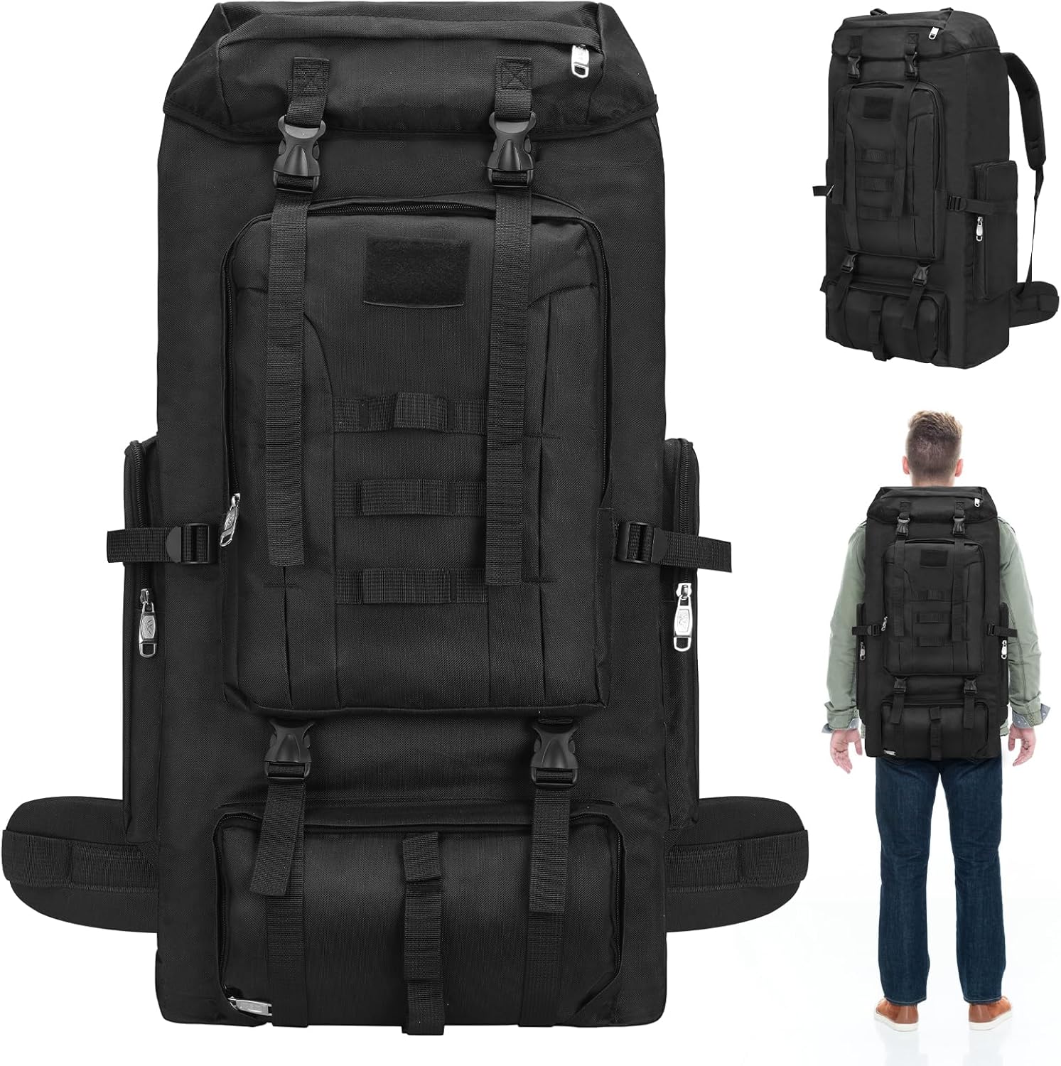 Discover the LYtech 100L Waterproof Hiking Backpack: Your Perfect Outdoor Companion!