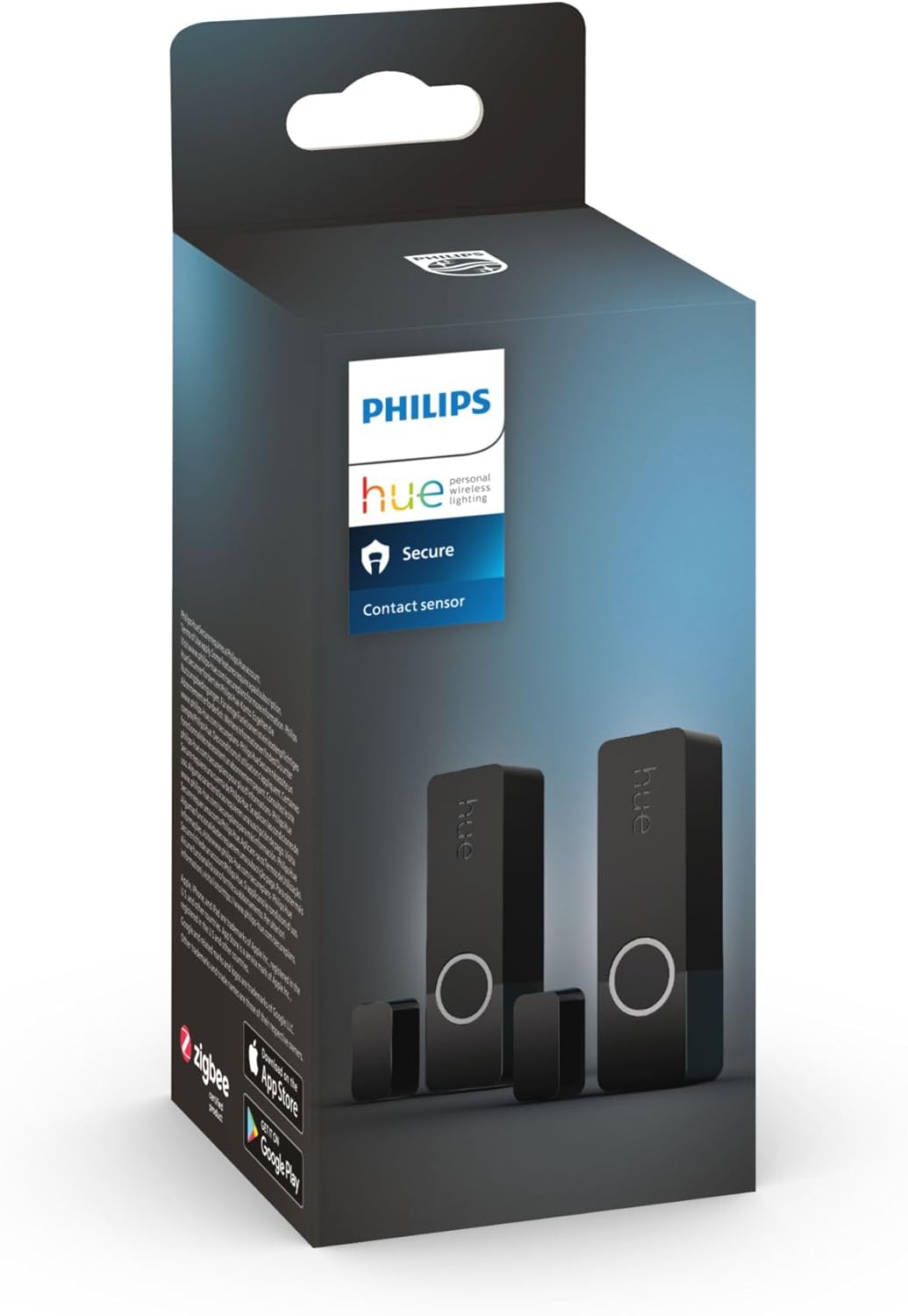 Enhance Your Home Security with Philips Hue Secure Smart Home Contact Sensor Twin Pack