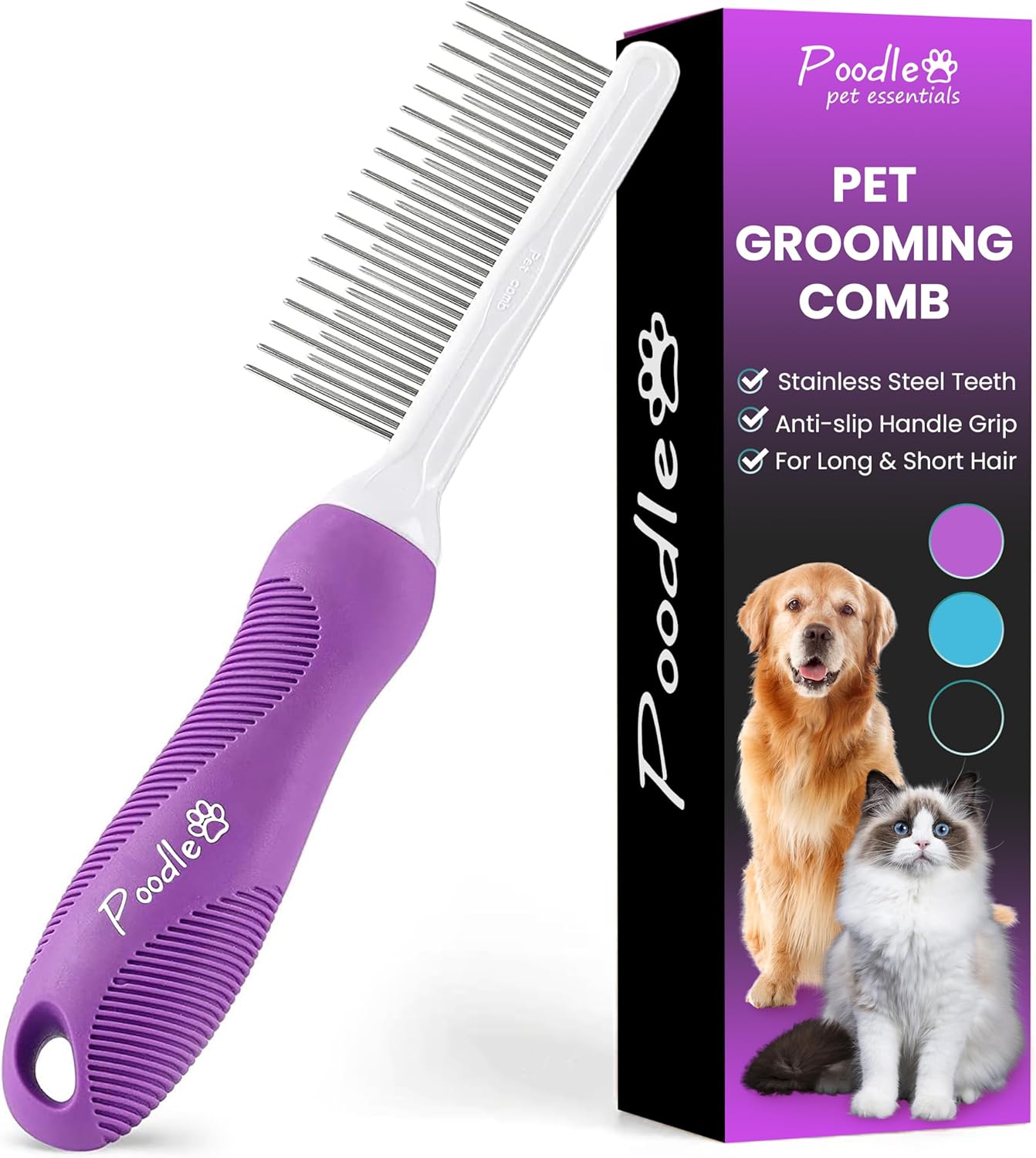 Grooming Made Easy: The Ultimate Detangling Pet Comb for Happy Fur Babies!