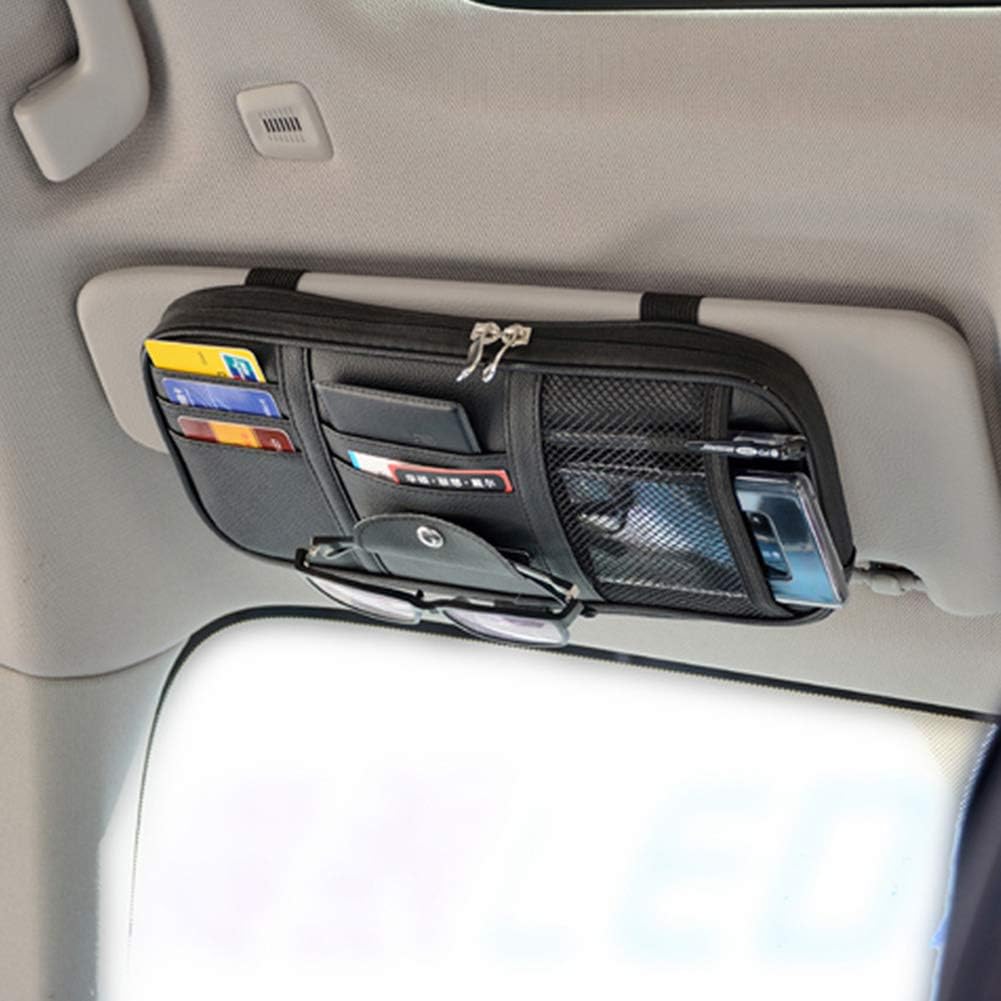 Maximize Your Car's Space: Review of the Kartisen Car Sun Visor Organizer!