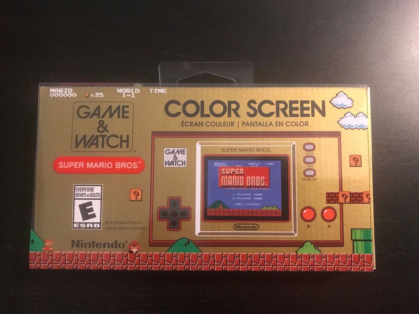 Nintendo Game & Watch Super Mario Bros. 35th Anniversary Edition Handheld