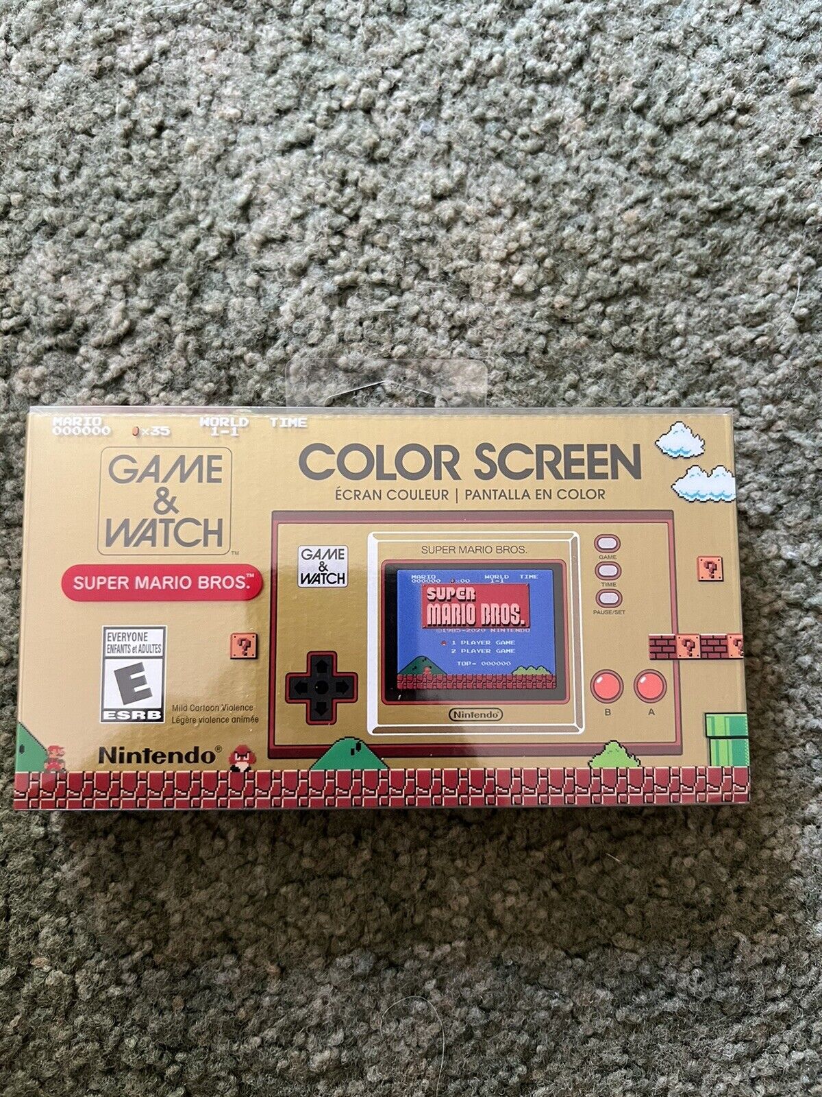 Nintendo Game & Watch Super Mario Bros. Handheld Console - Limited Edition