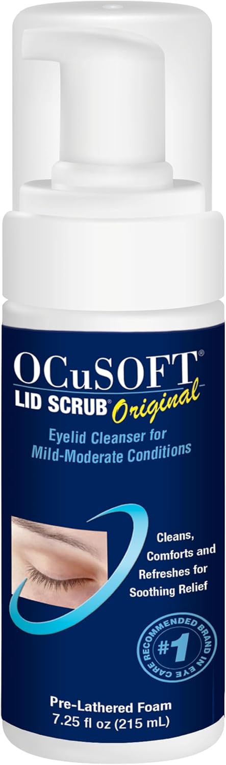 Refresh Your Eyes: A Review of Ocusoft Lid Scrub Foaming Eyelid Cleanser