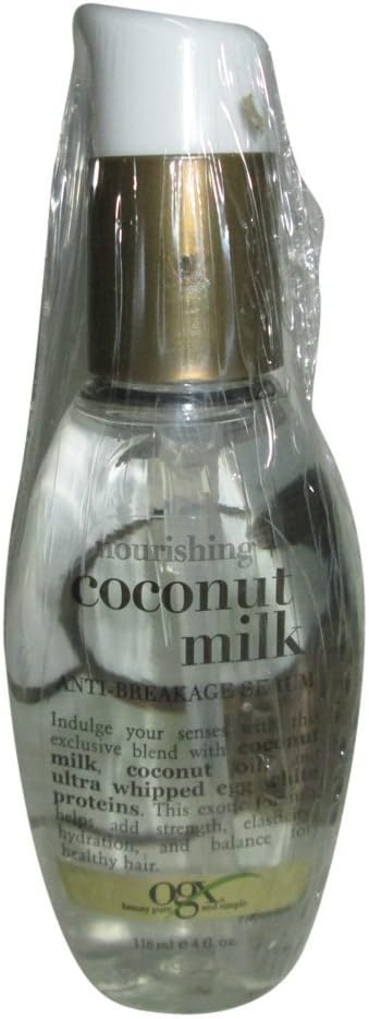 Revitalize Your Hair: OGX Coconut Milk Anti-Breakage Serum Review
