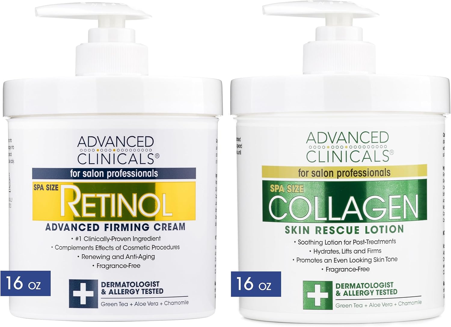 Revitalize Your Skin: The Ultimate Review of Advanced Clinicals Retinol and Collagen Cream Set!