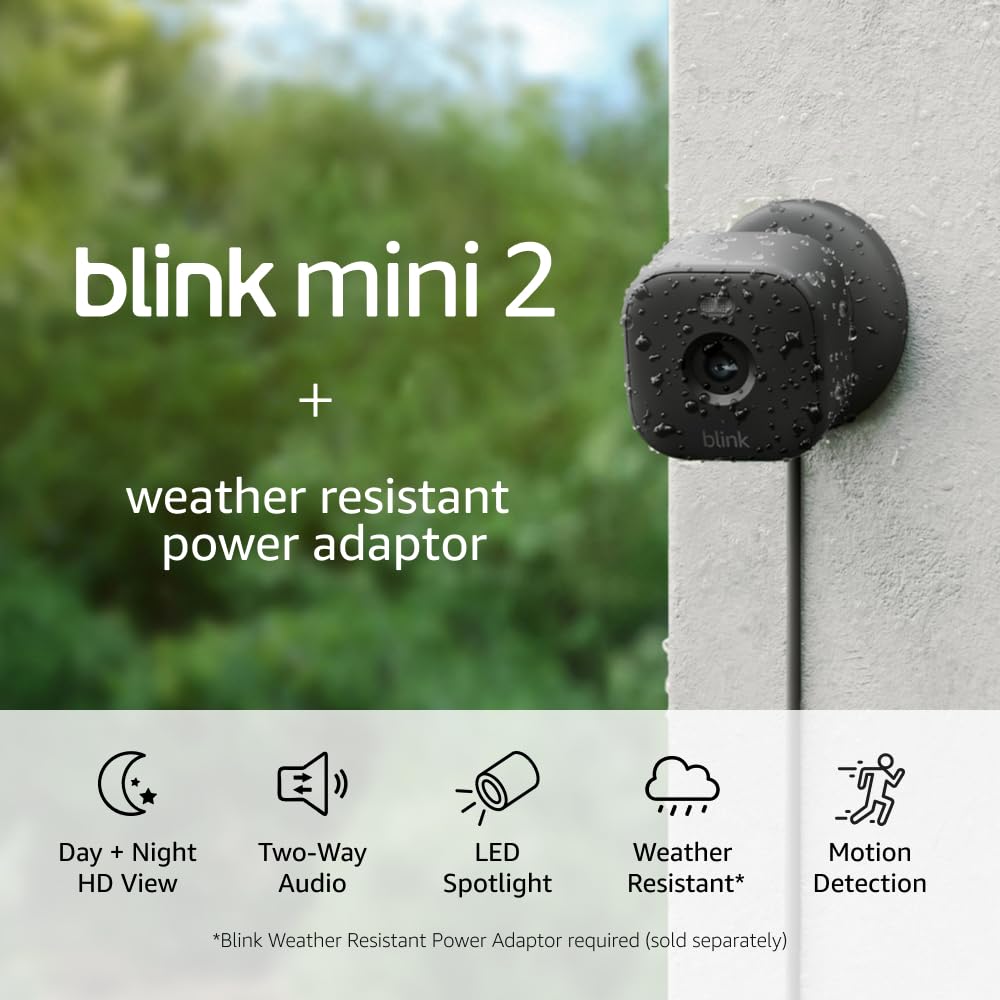 Secure Your Home with Blink Mini 2: The Ultimate Smart Camera Duo!