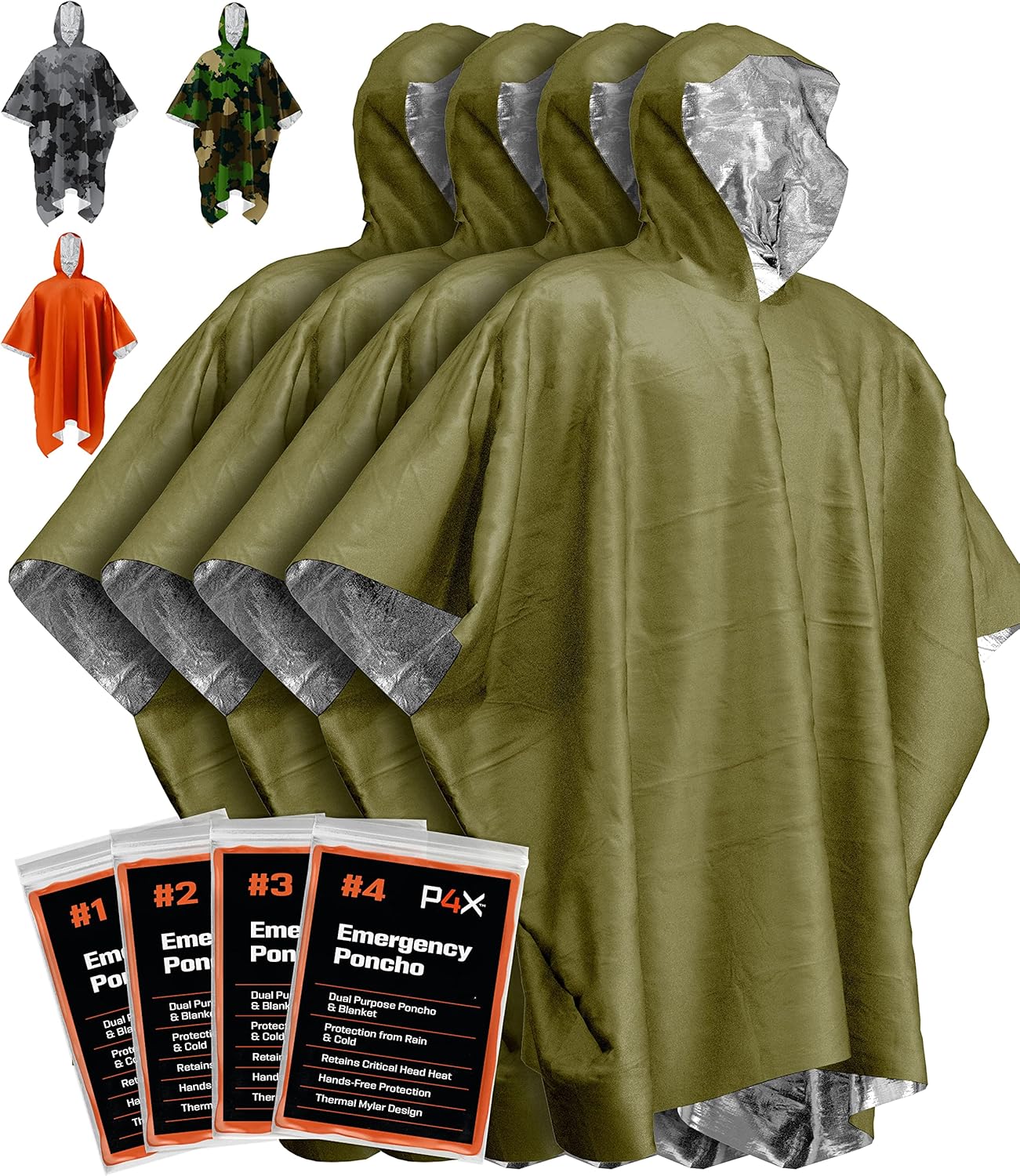 Stay Dry & Safe: PREPARED4X Emergency Rain Poncho Review & Survival Gear Guide