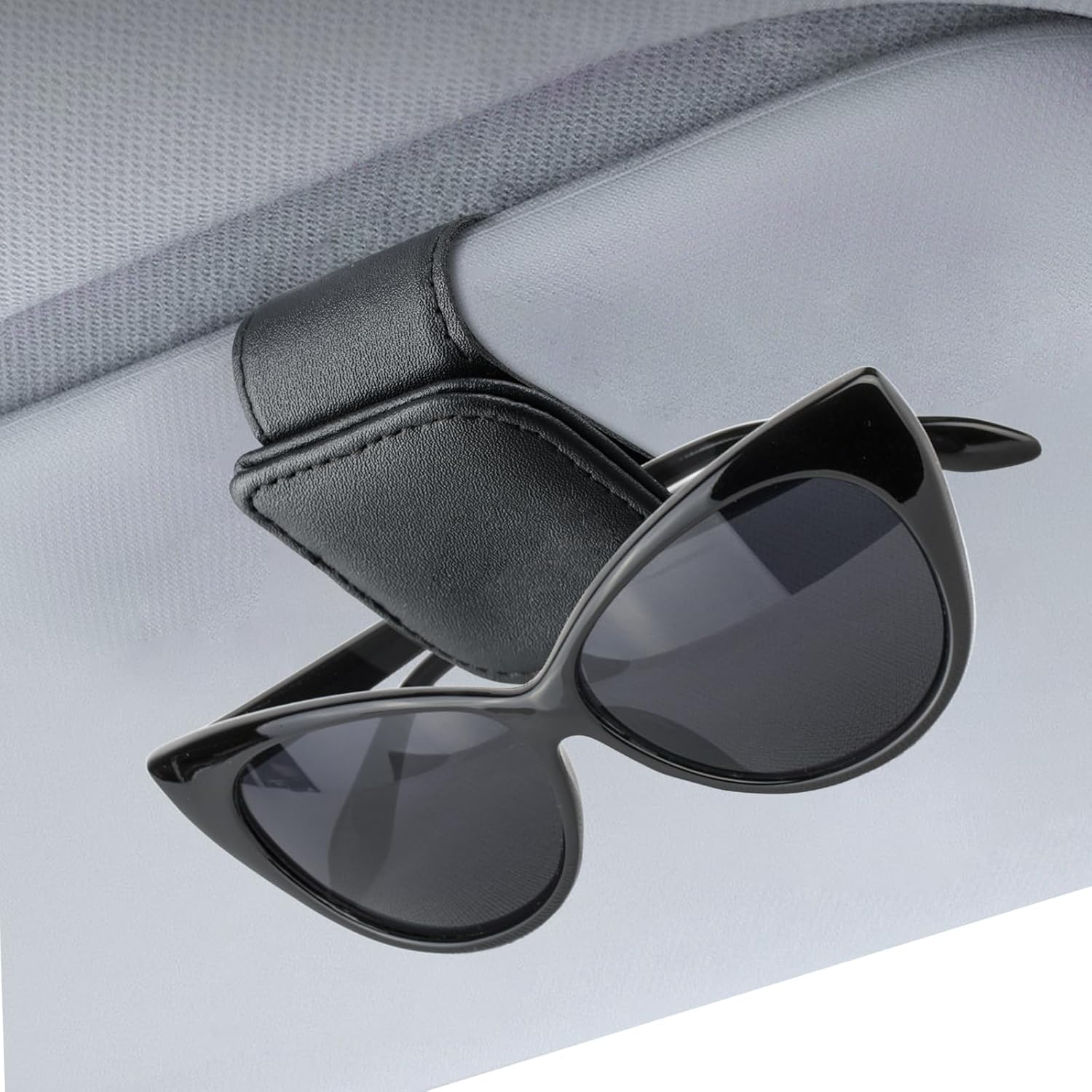 Stay Organized on the Road: Review of the Leather Car Sunglasses Holder