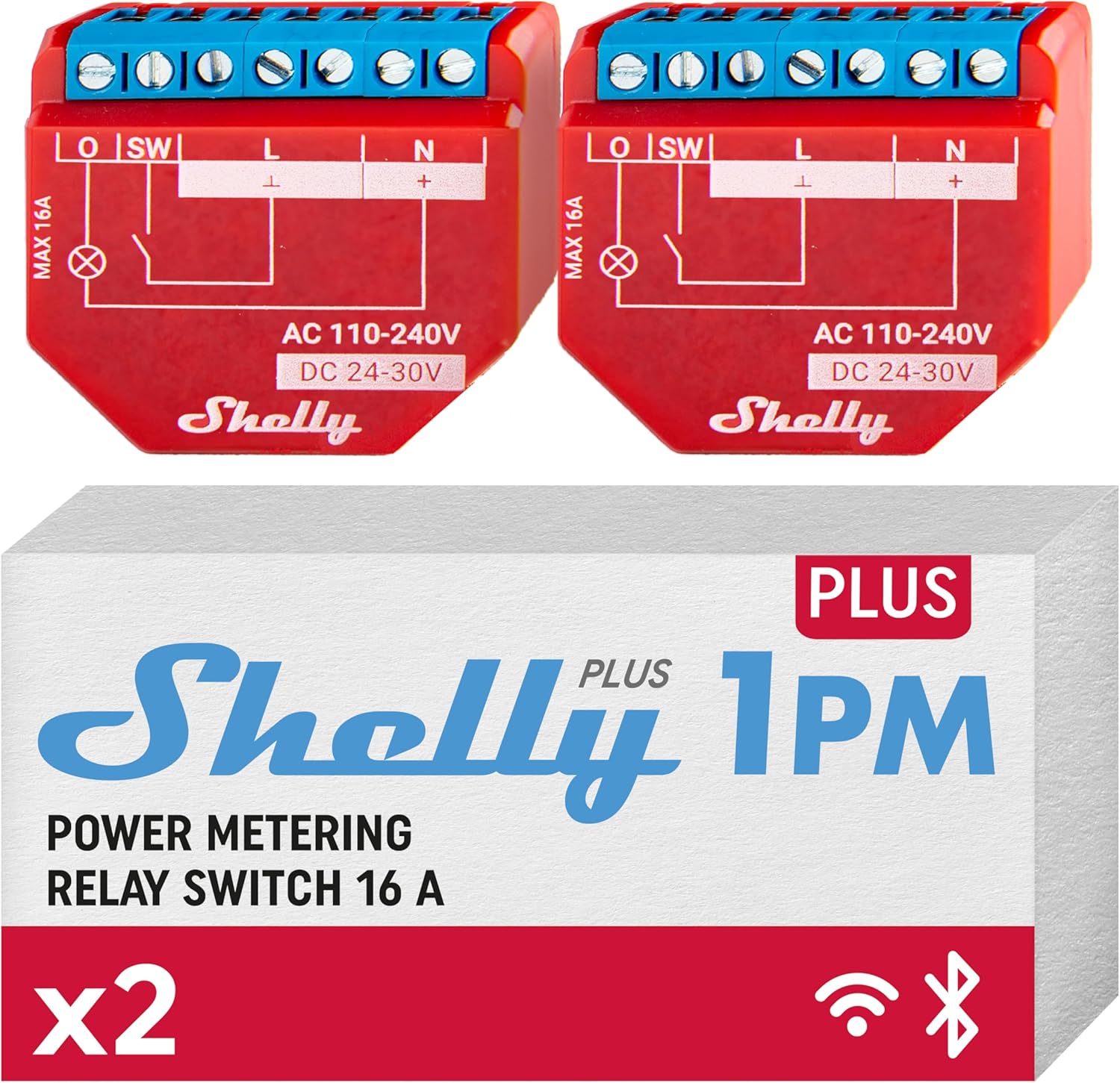 Transform Your Smart Home: Review of the Shelly Plus 1PM WiFi & Bluetooth Smart Relay Switches