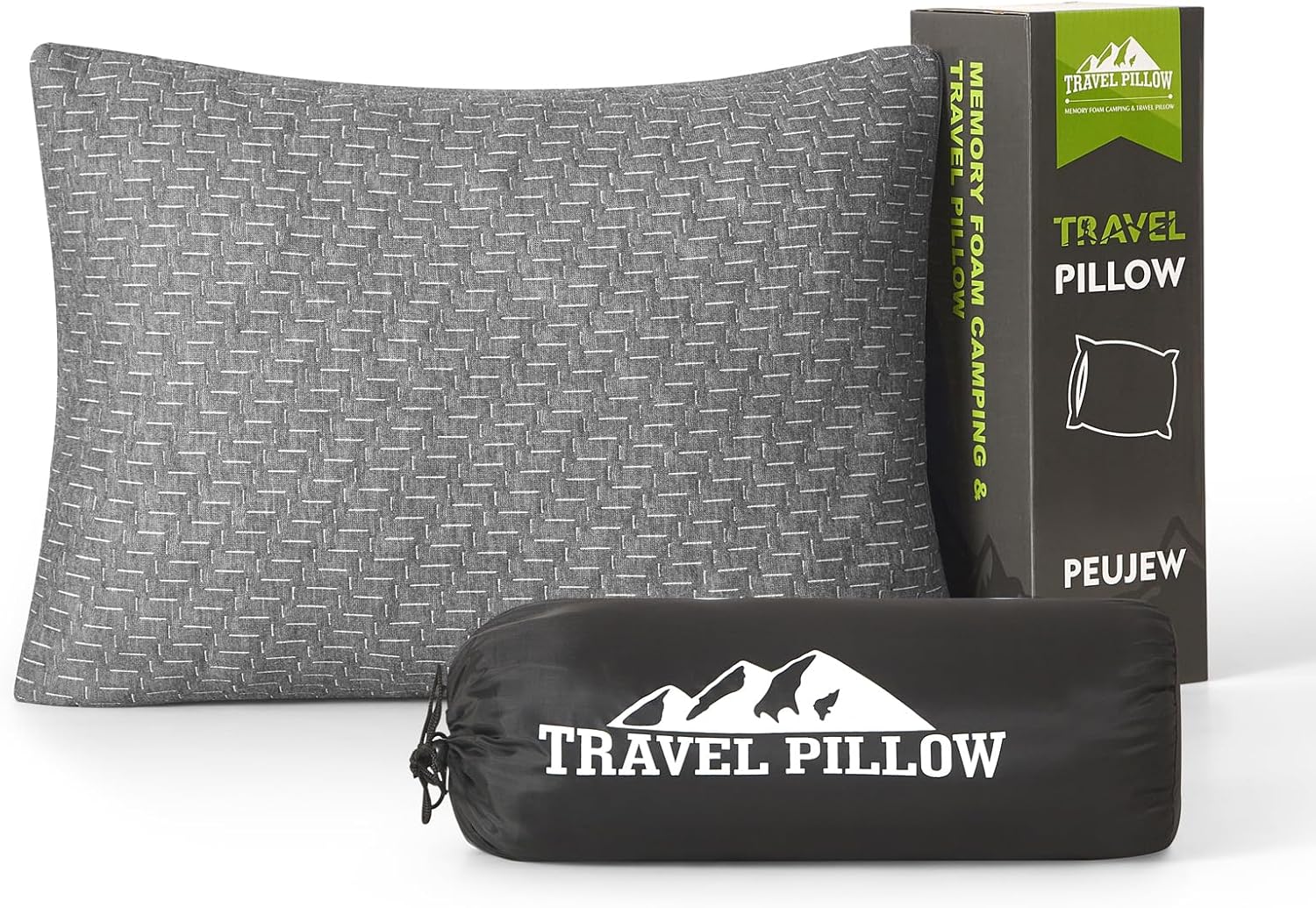 Ultimate Comfort On-the-Go: PEUJEW Shredded Memory Foam Travel Pillow Review
