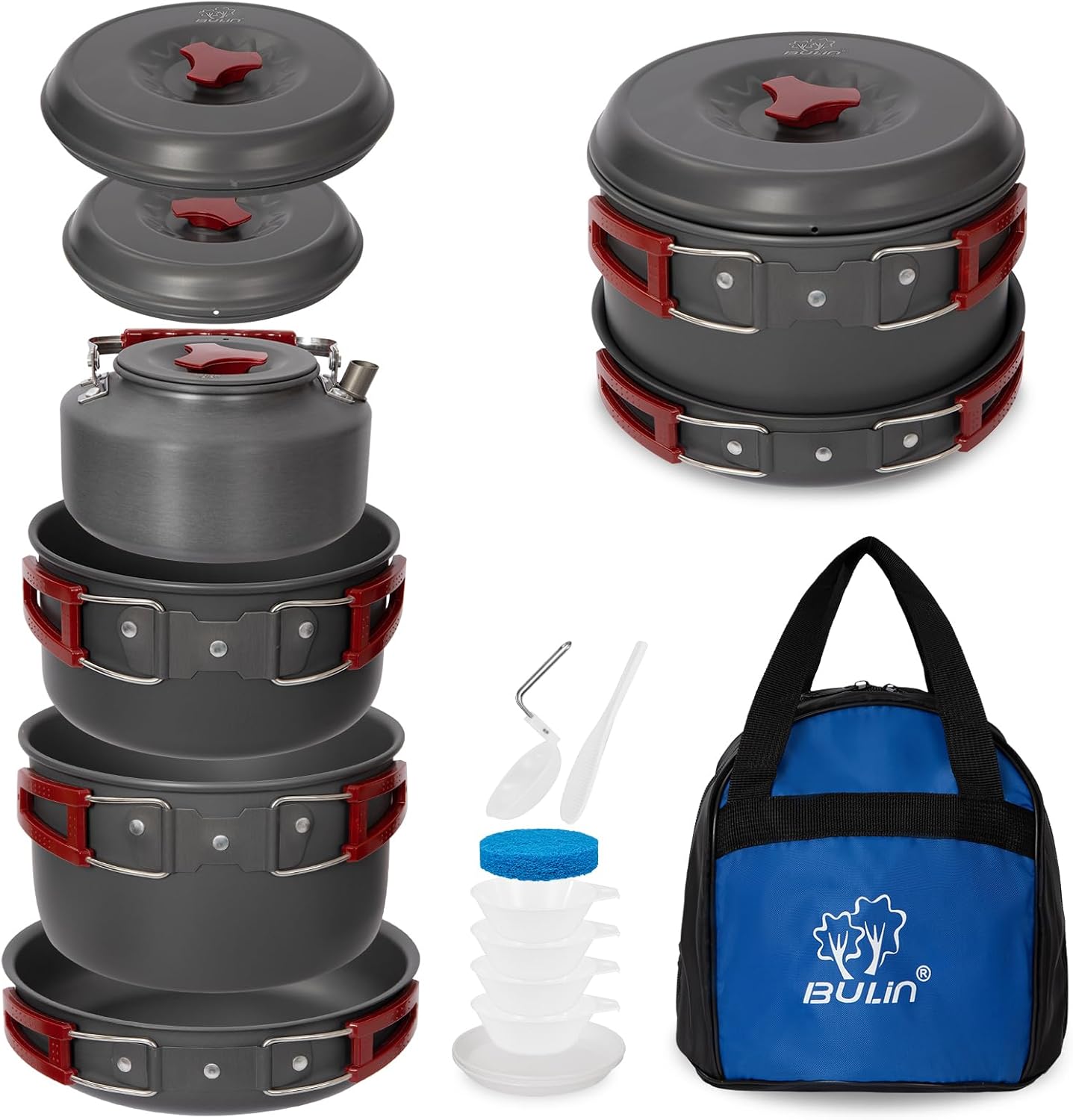 Ultimate Review: Bulin Camping Cookware Mess Kit for Your Next Adventure!