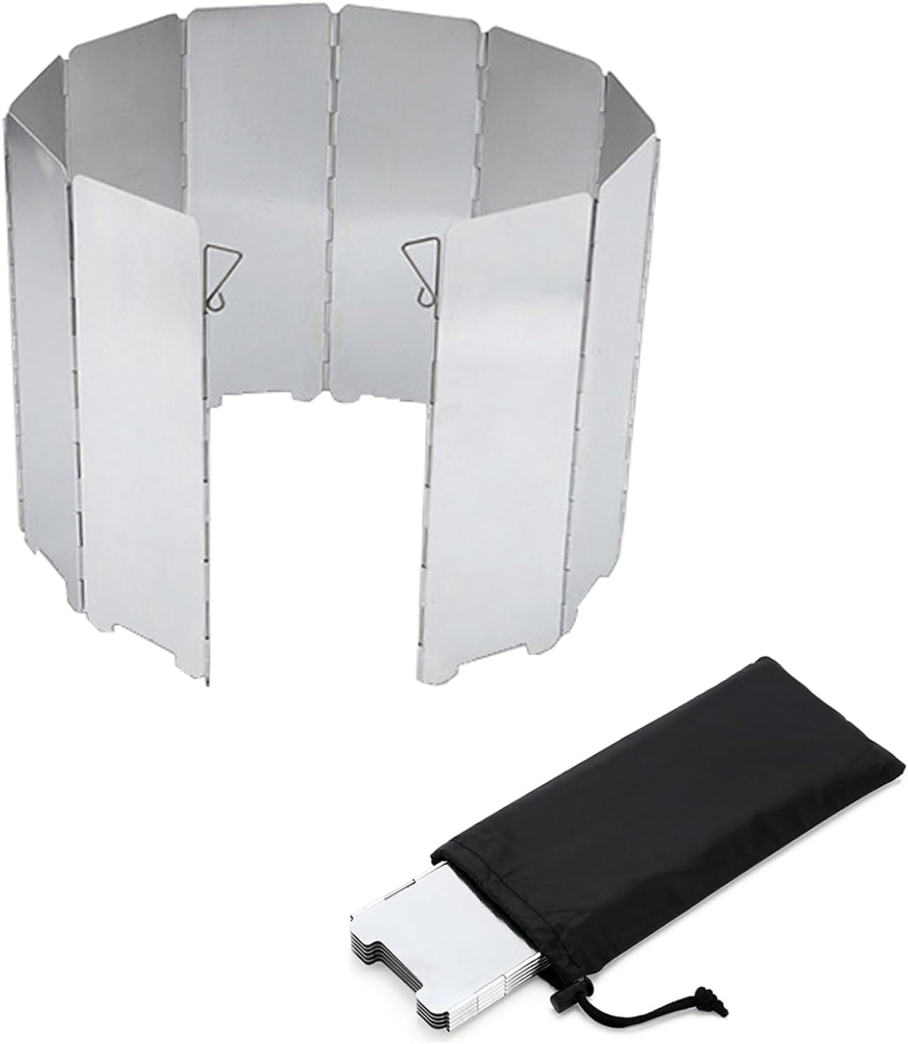 Ultimate Ultralight Shield: Review of the 10 Plates Folding Camp Stove Windscreen for Outdoor Enthusiasts