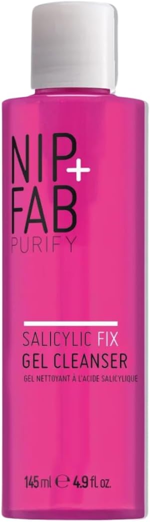 Unclog Pores & Achieve Clear Skin: A Review of Nip+Fab Salicylic Fix Gel Cleanser