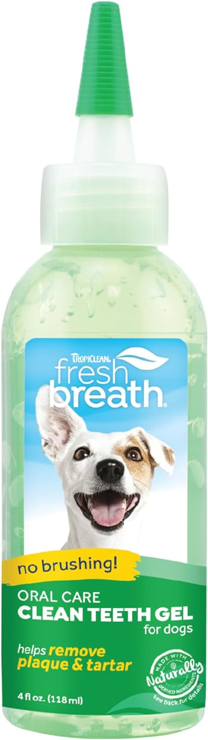 Unleash Freshness: A Review of TropiClean Fresh Breath Dog Gel!
