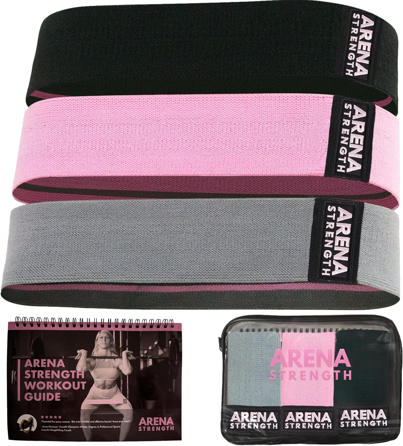 Unleash Your Glutes: Arena Strength Booty Fabric Bands Review & Workout Guide