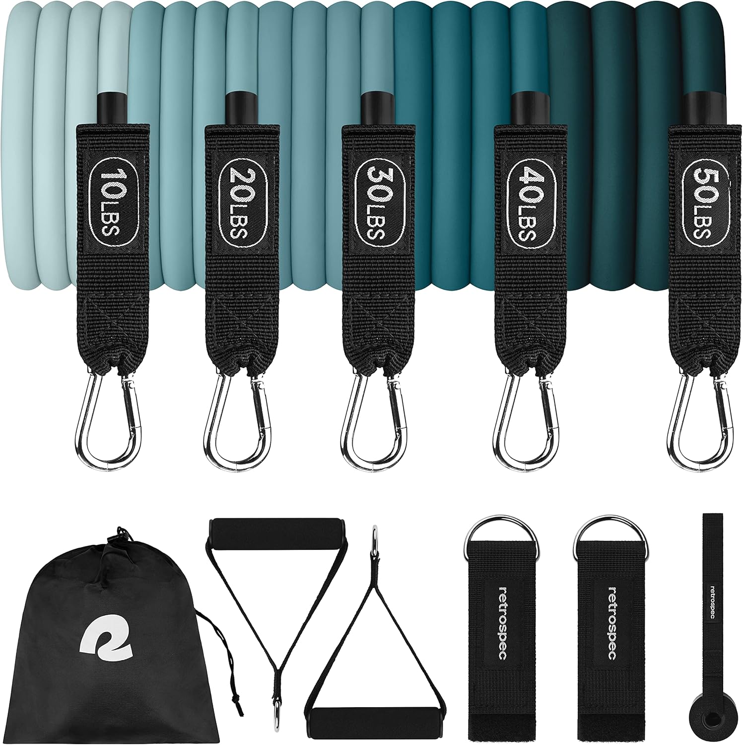 Unleash Your Workout: Review of Retrospec Train Resistance Bands Set!